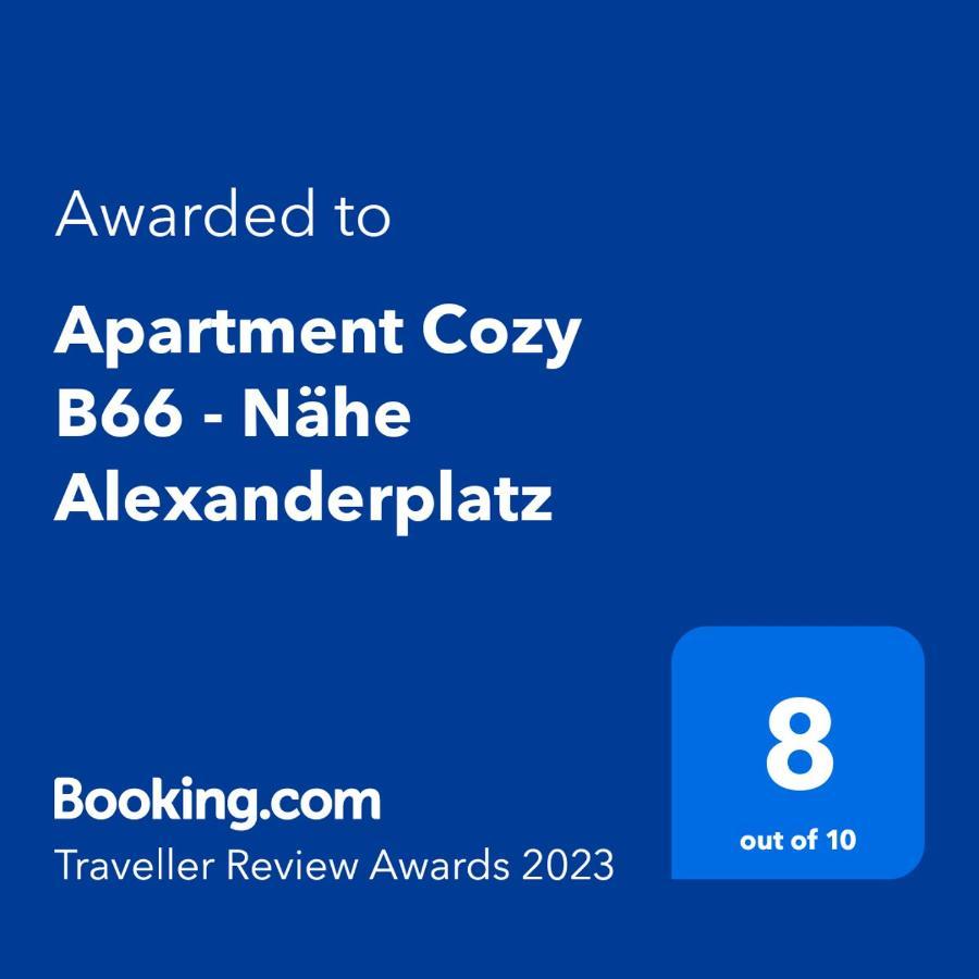 Apartment Cozy B66 - Naehe Alexanderplatz Berlin Exterior foto